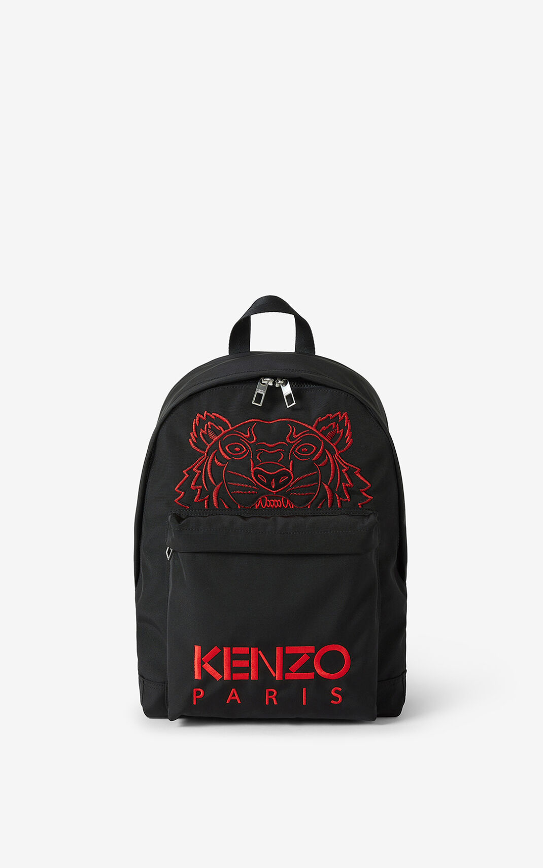 Sac À Dos Kenzo Kampus Tiger Toile Femme Noir | HXBA-93867